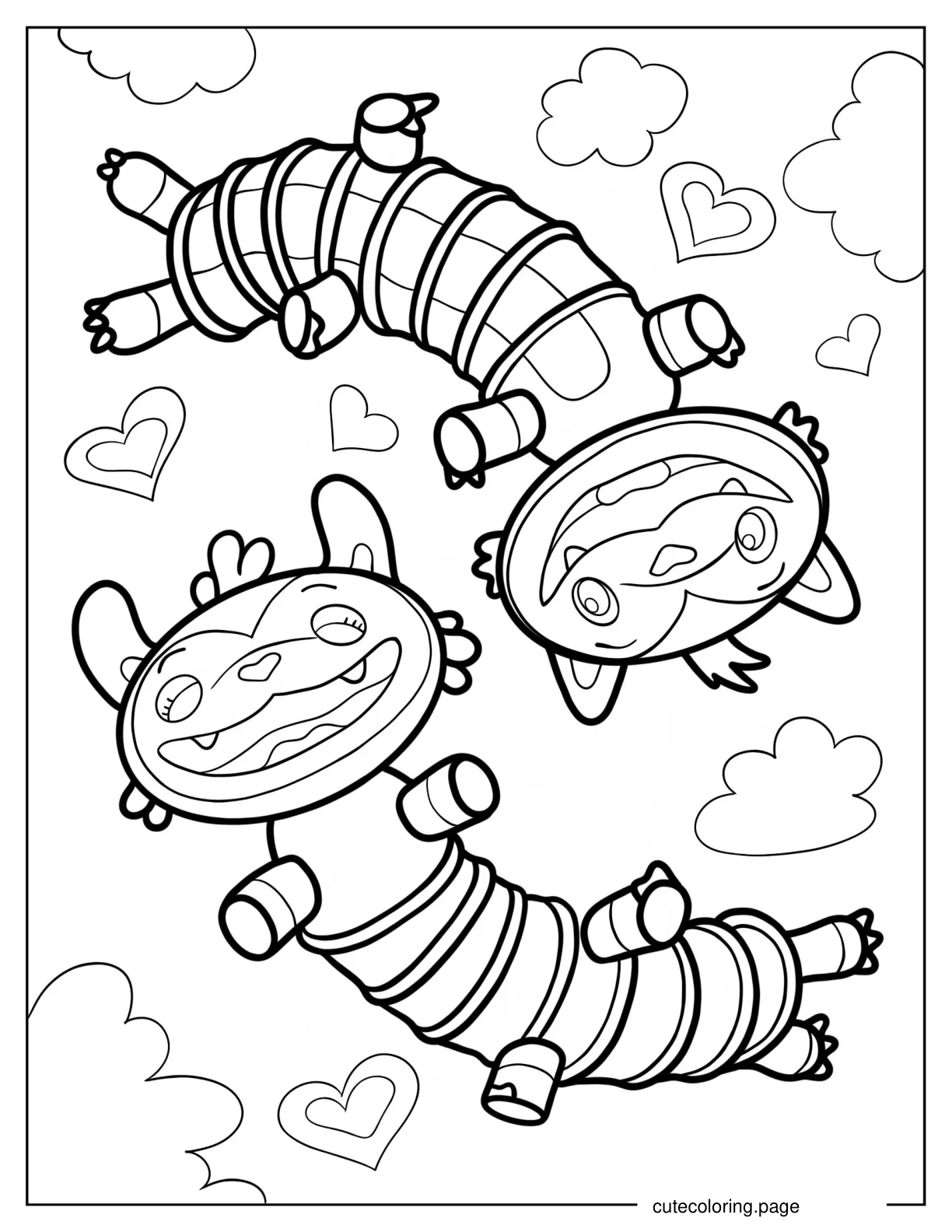 Happy Mo _ Bo Coloring Page coloring page