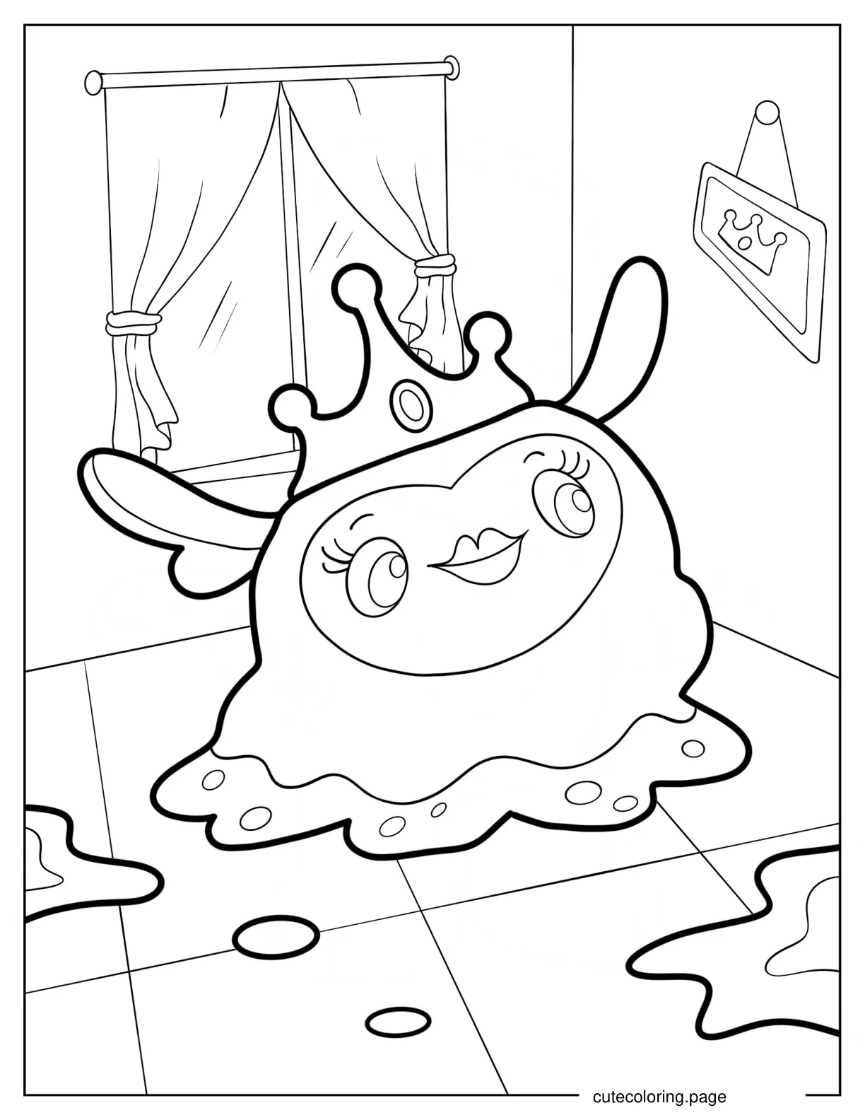 Princess Flug coloring page