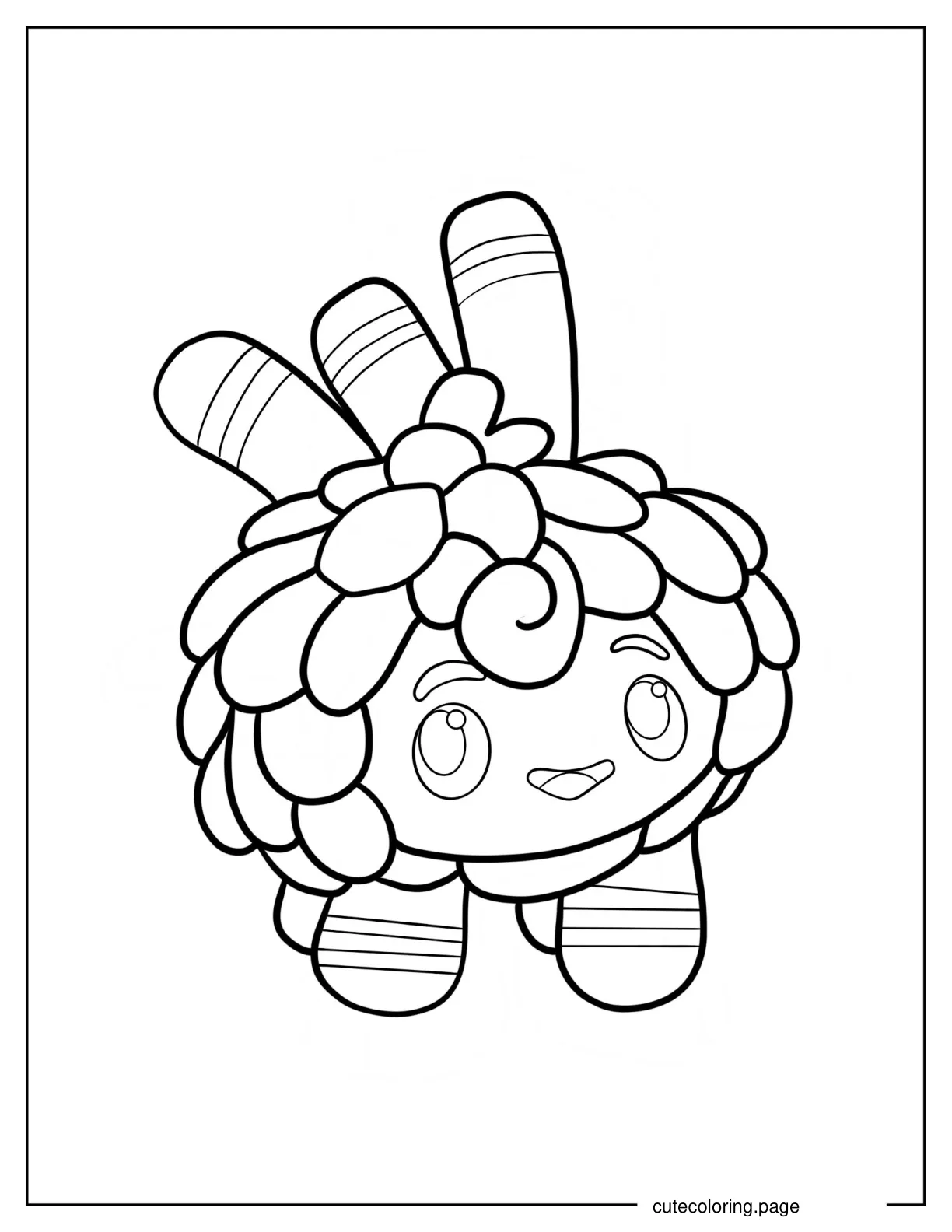 Simple Otis Outline Coloring Sheet For Preschoolers coloring page