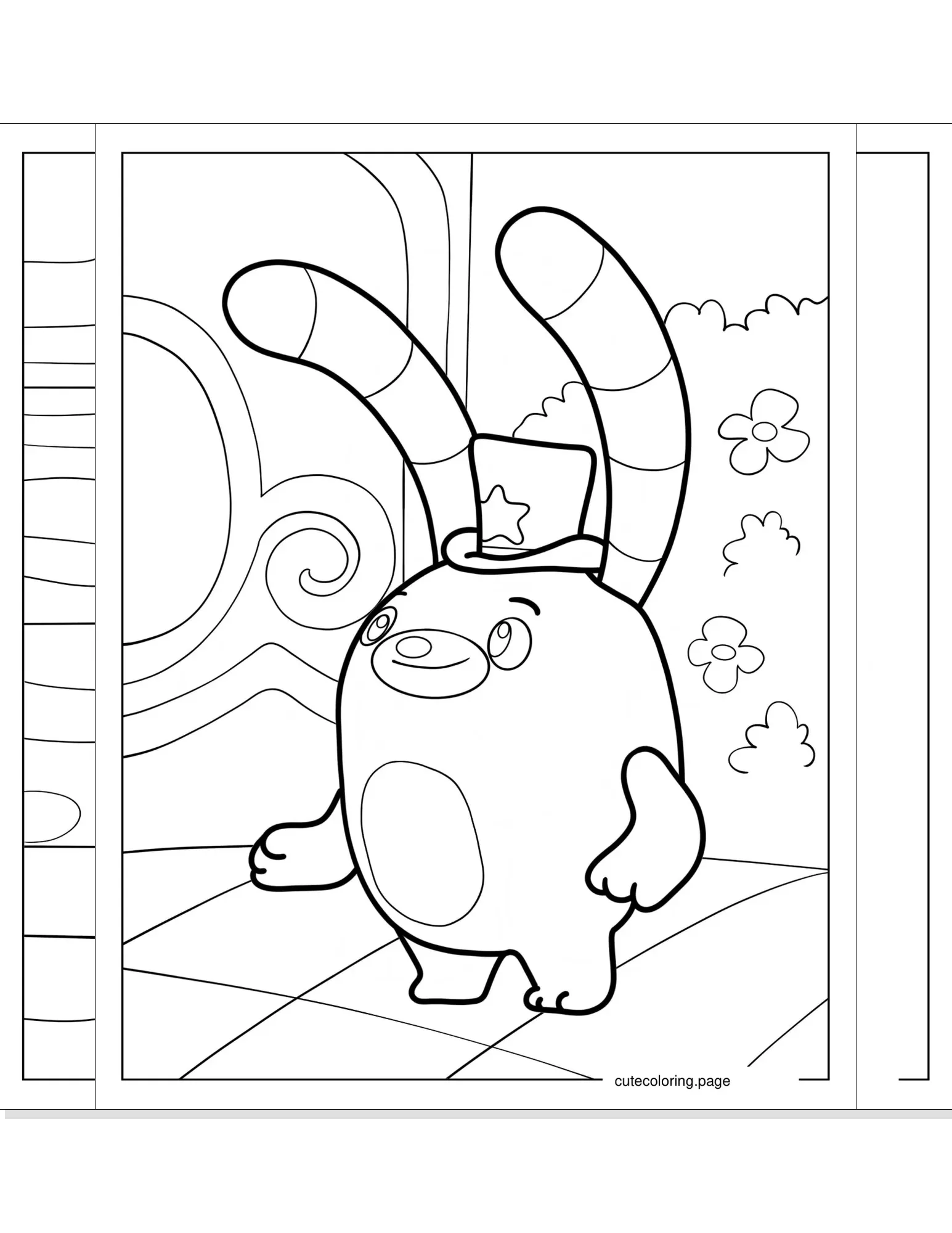 abby hatcher coloring pages coloring page