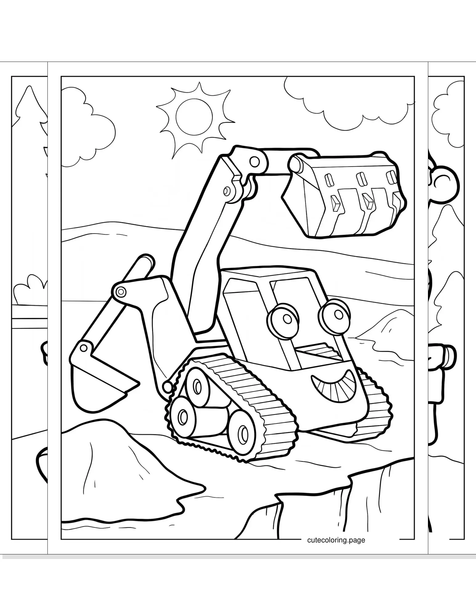 bob the builder coloring pages coloring page