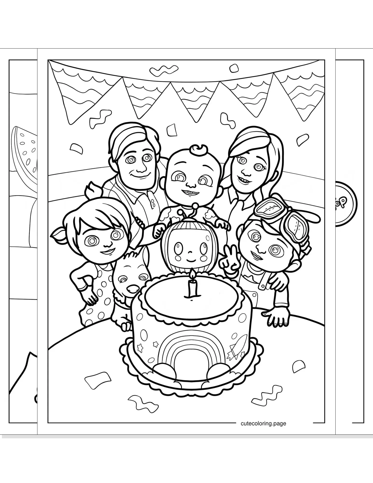 cocomelon coloring pages coloring page