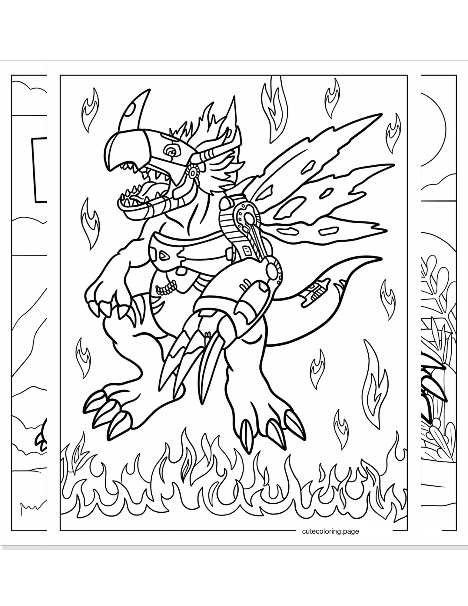 digimon coloring pages coloring page