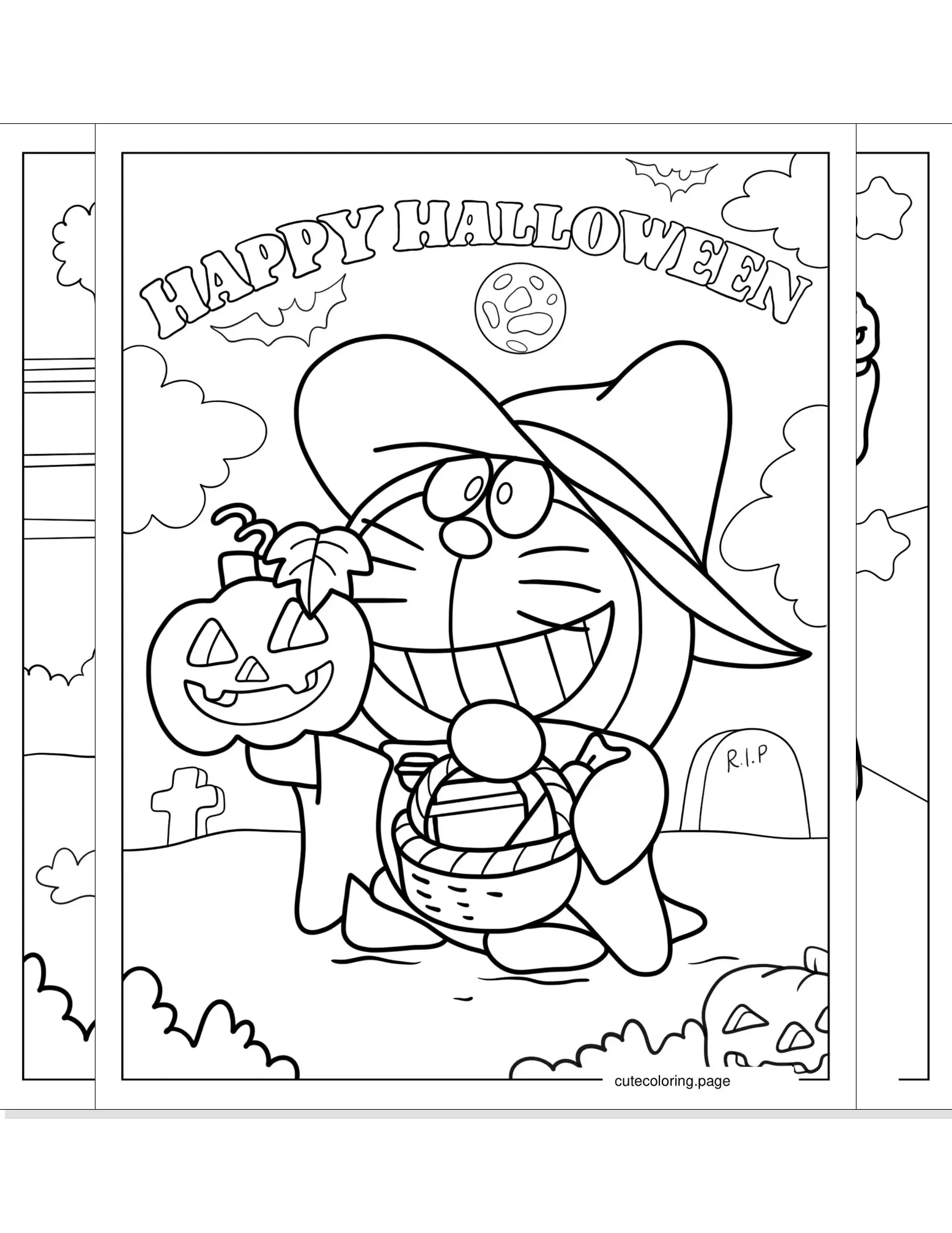 doraemon coloring pages coloring page