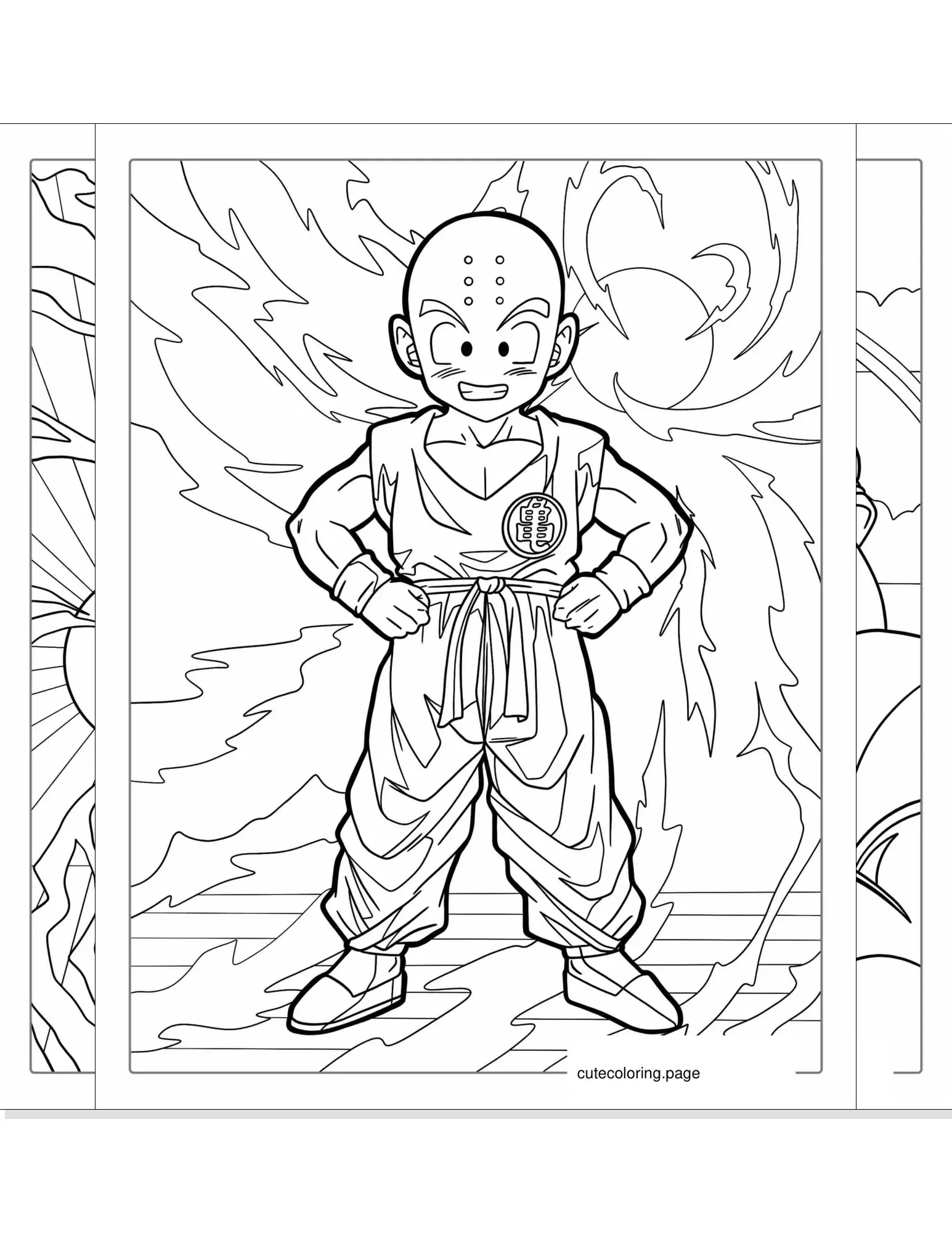 dragon ball z coloring pages coloring page