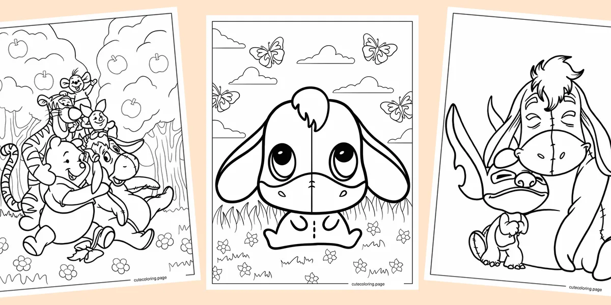 eeyore-coloring-pages