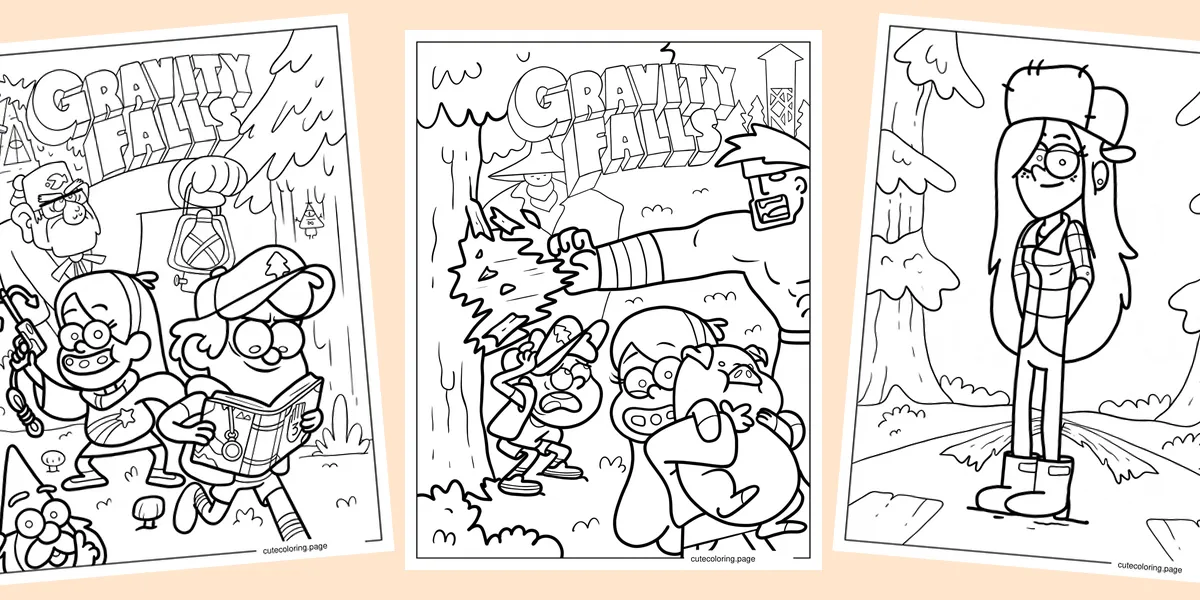 gravity-falls-coloring-pages