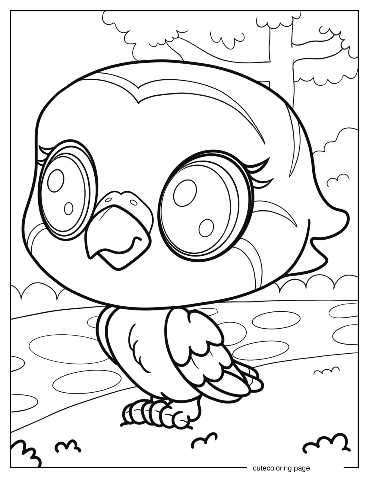 Edie Von Keet Coloring Sheet For Preschoolers coloring page