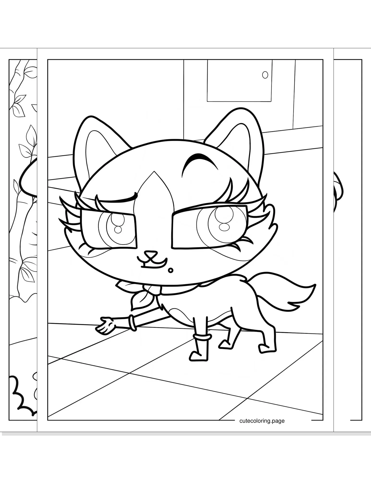 littlest pet shop coloring pages coloring page