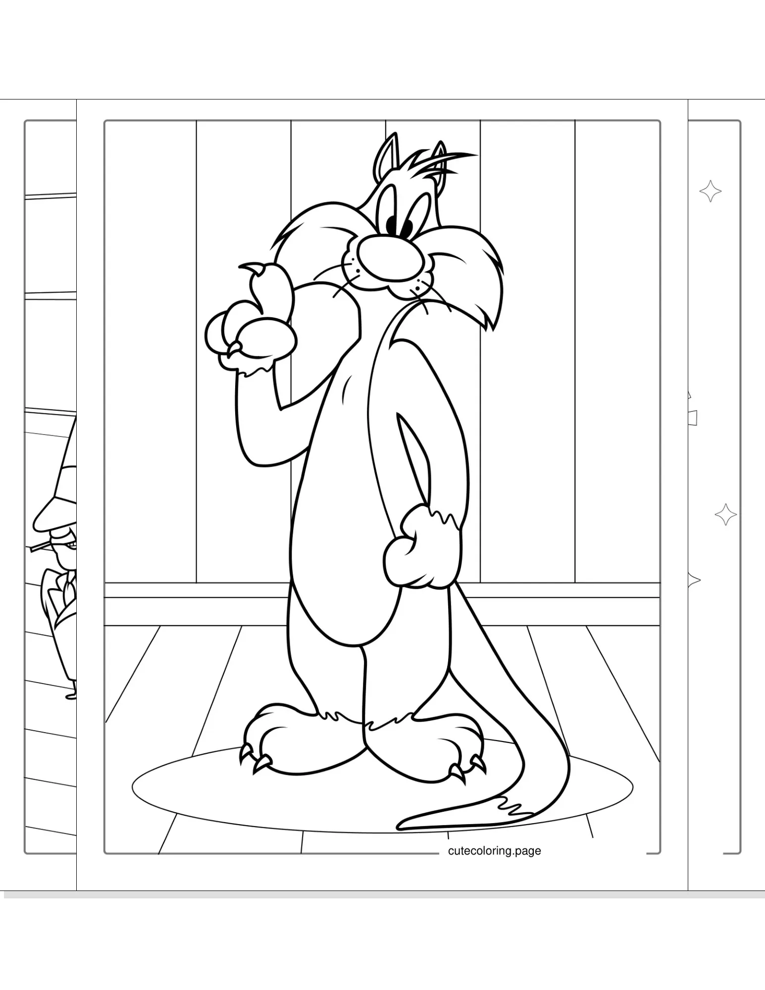 looney tunes coloring pages coloring page