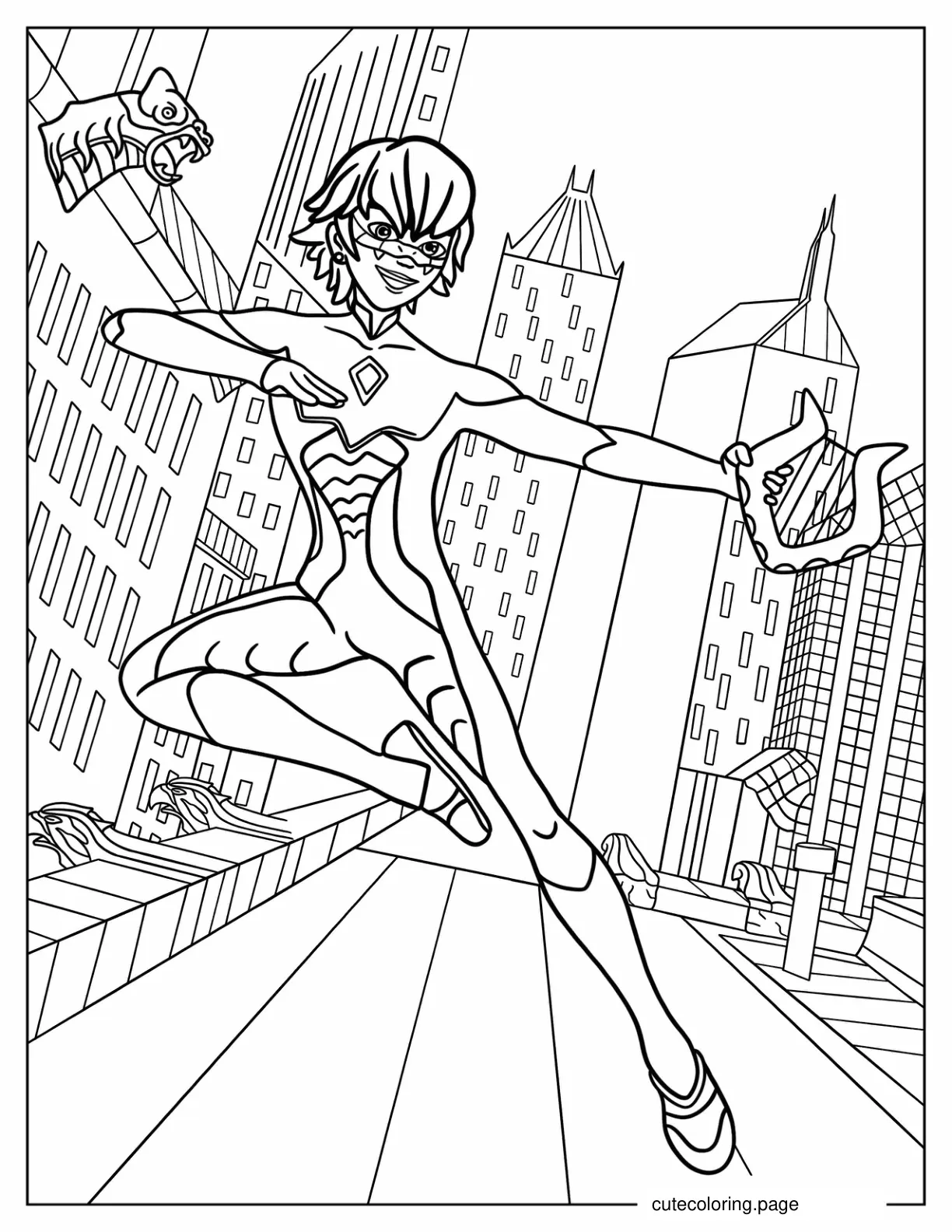 Miraculous Ladybug Coloring Pages 24 Free Printable Coloring Pages 