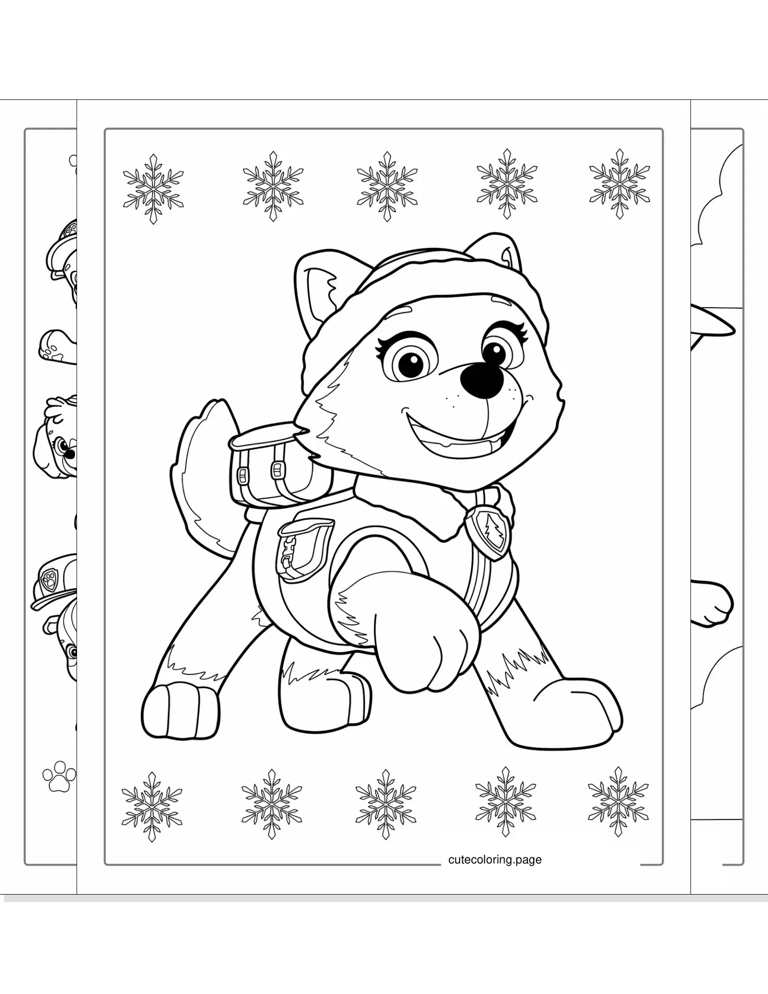 paw patrol coloring pages coloring page