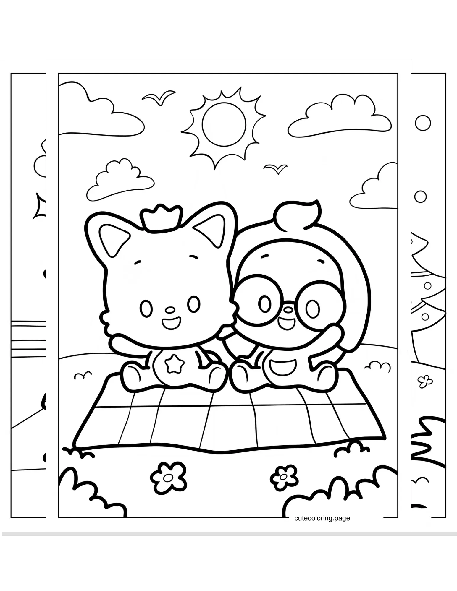 pinkfong coloring pages coloring page