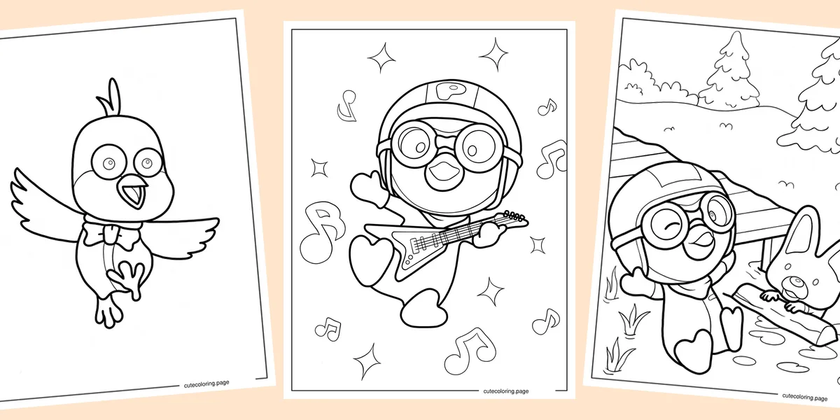 pororo-coloring-pages