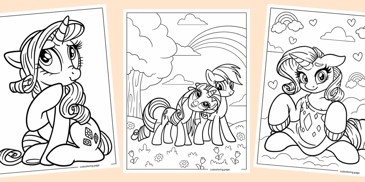 rarity-coloring-pages