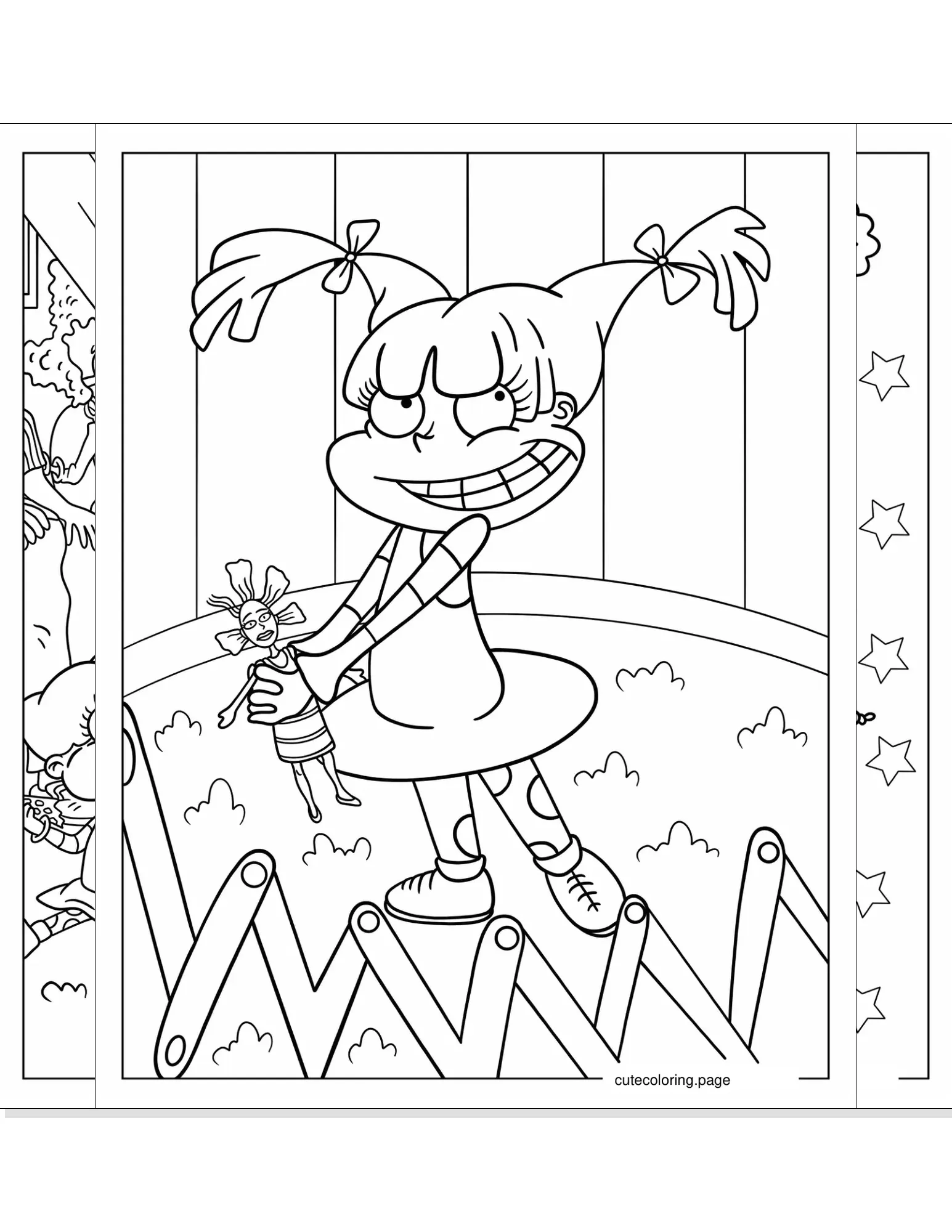 rugrats coloring pages coloring page