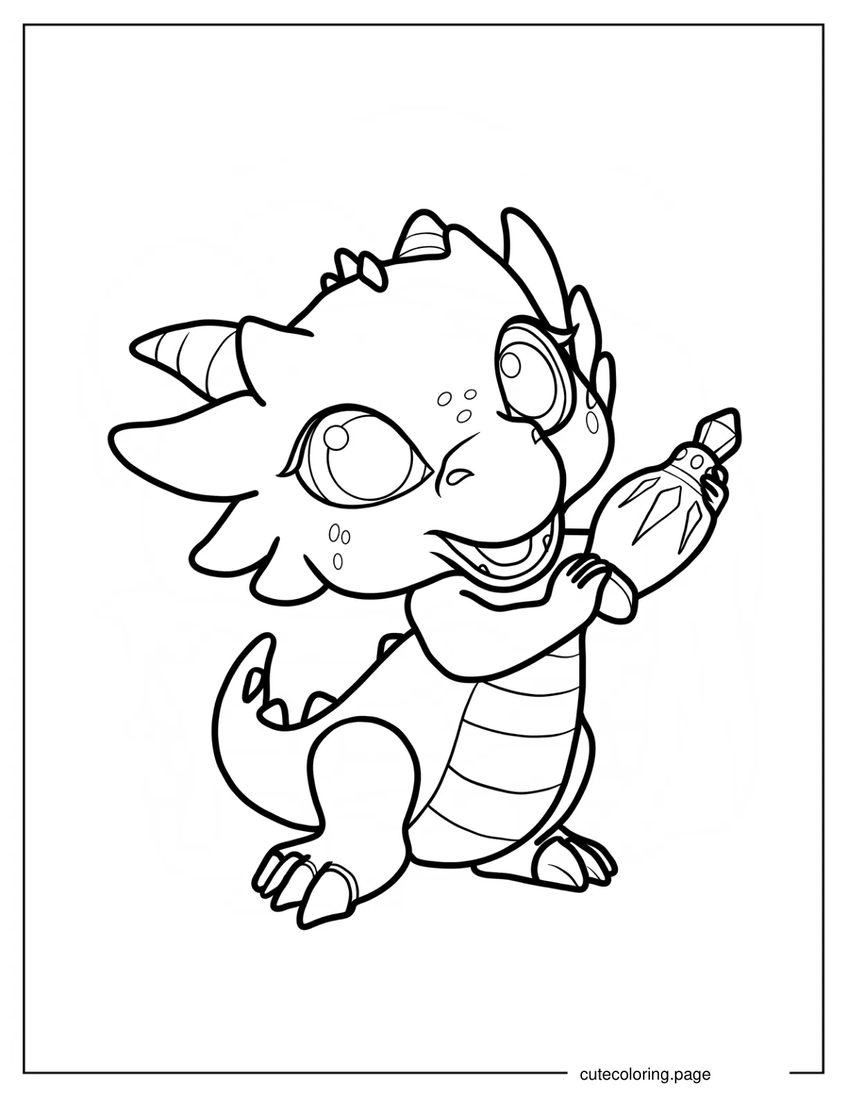 Simple Nazboo Outline Coloring Sheet For Preschoolers coloring page