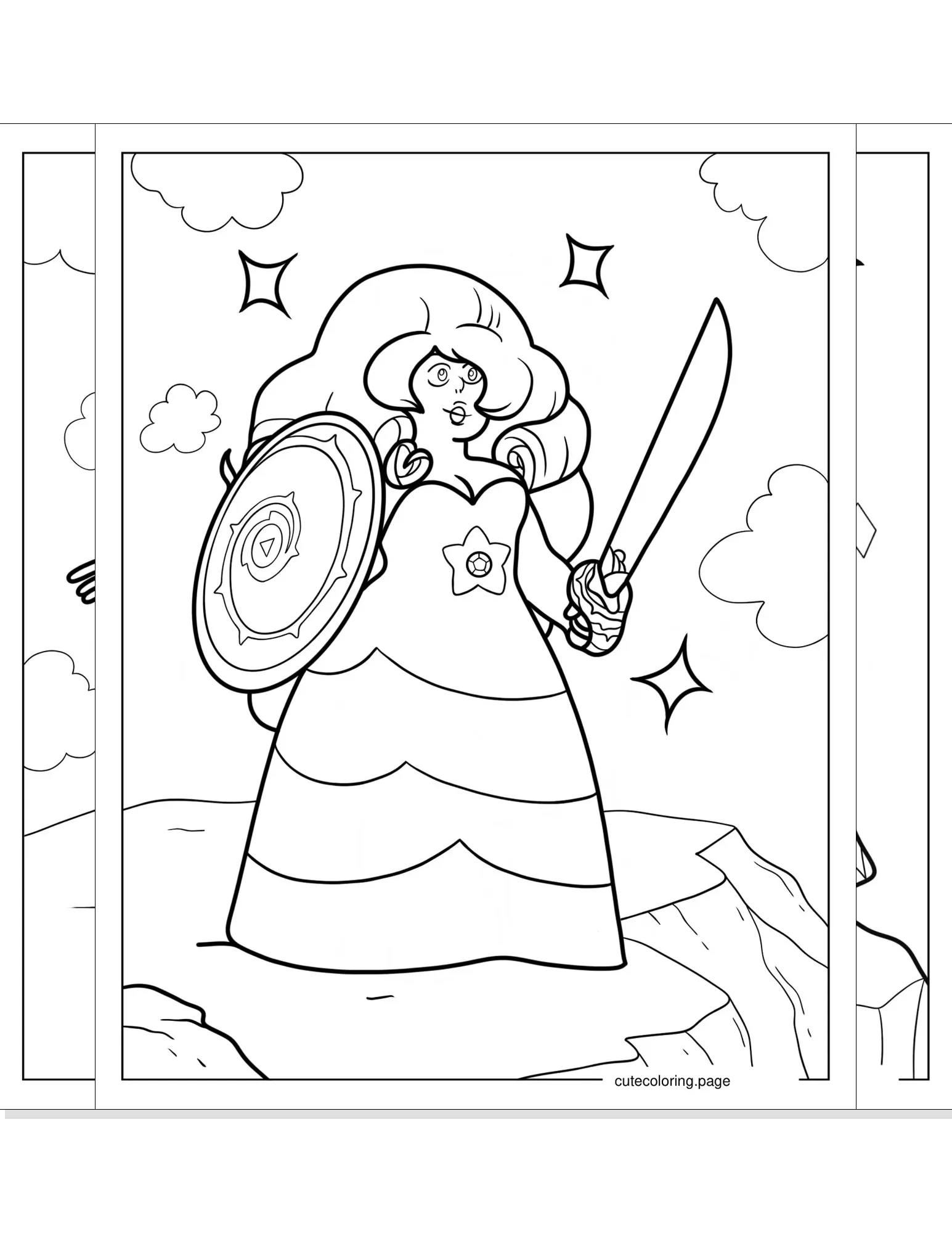 steven universe coloring pages coloring page