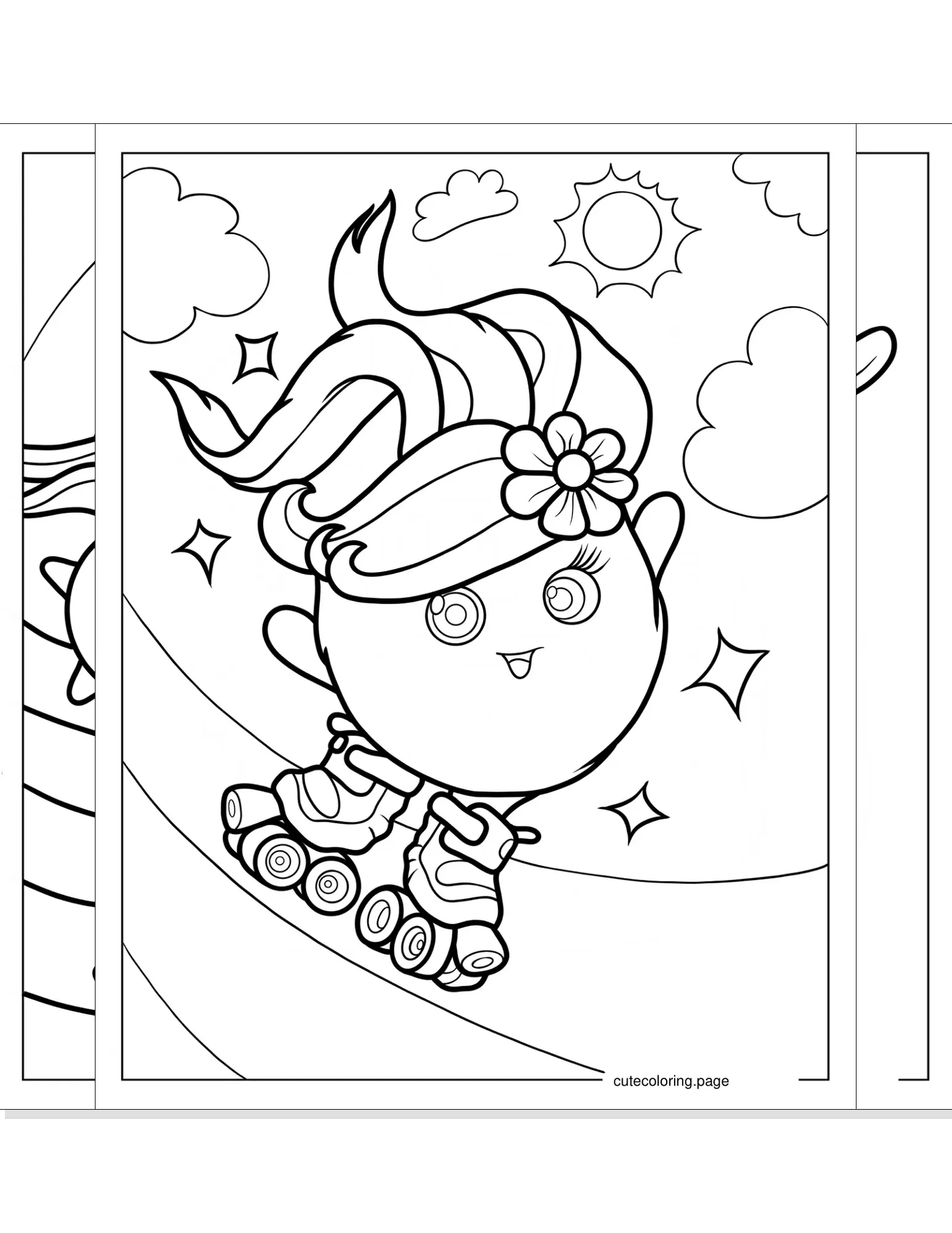 sunny bunnies coloring pages coloring page