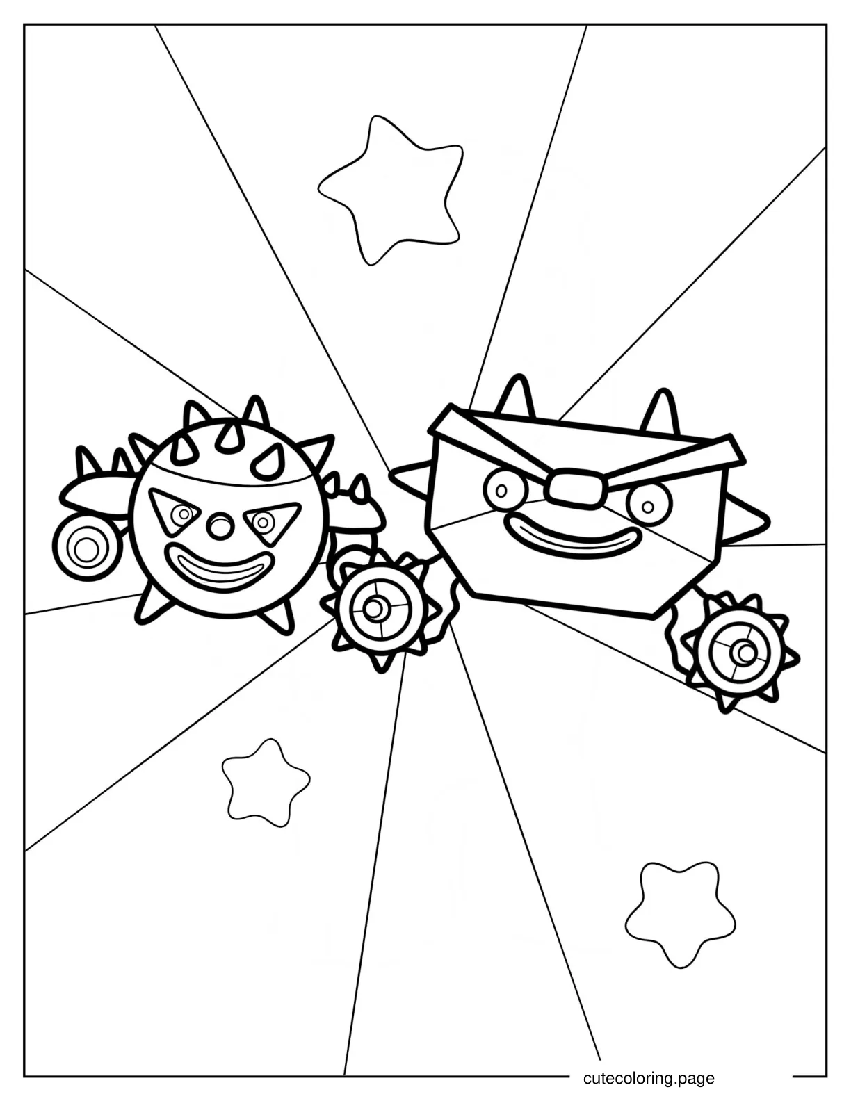 Bully_s Gang coloring page