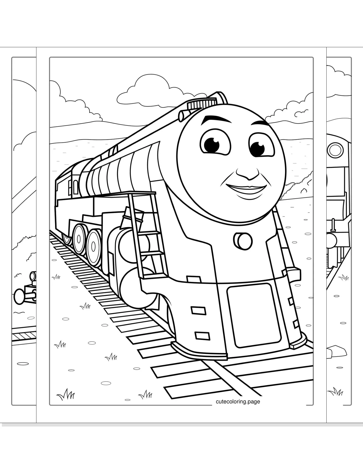 thomas and friends coloring pages coloring page