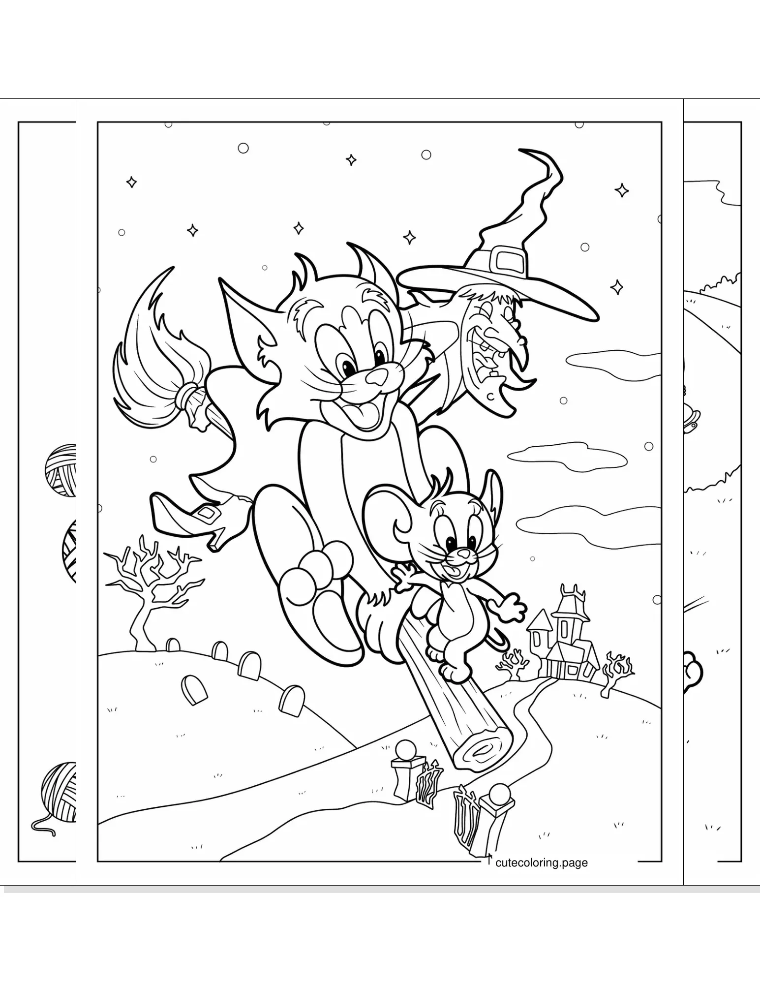 tom and jerry coloring pages coloring page