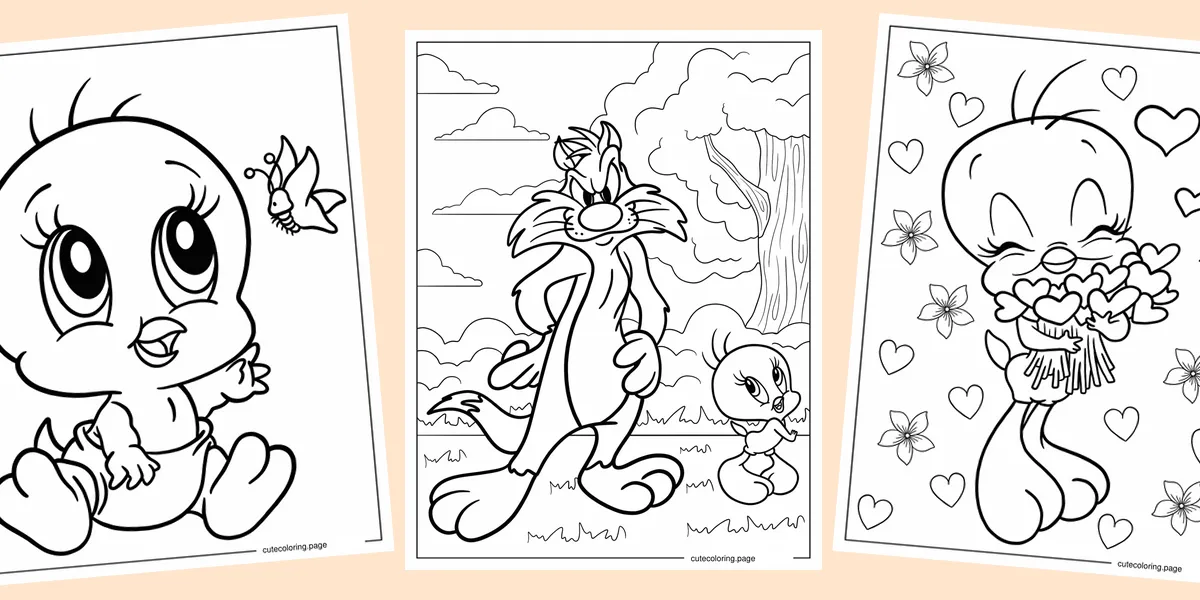 tweety-bird-coloring-pages